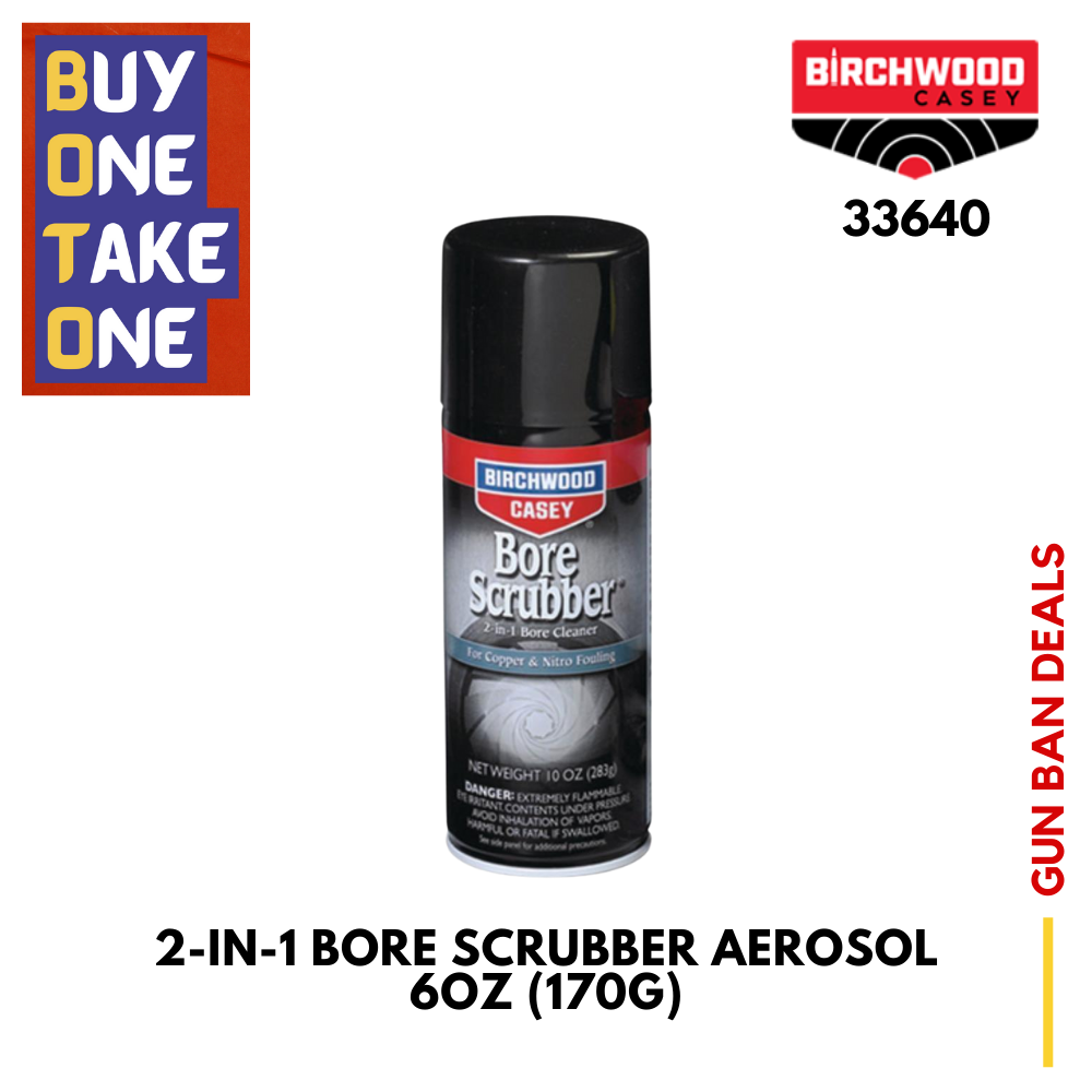 2-IN-1 BORE SCRUBBER AEROSOL 6OZ (170G)