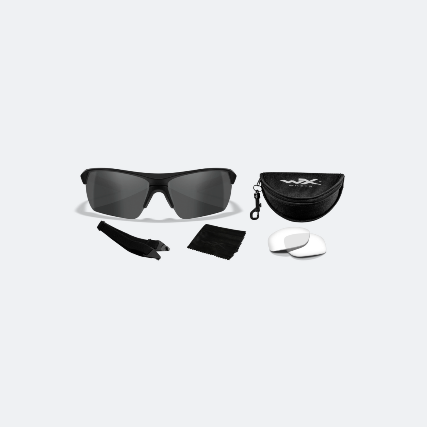 GUARD ADVANCED GREY/ CLEAR MATTE BLACK