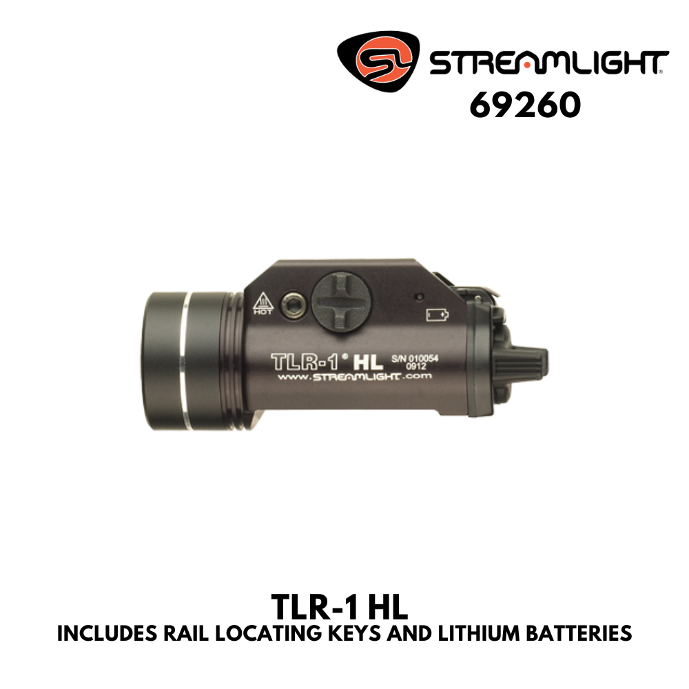 TLR-1 HL INCLUDES RAIL LOCATING KEYS AND LITHIUM BATTERIES