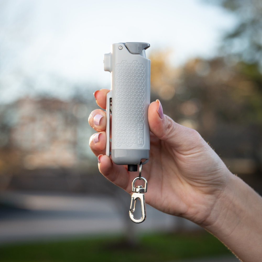 PEPPER GEL, BELT CUTTER, WINDOW BREAK - LIGHT GRAY