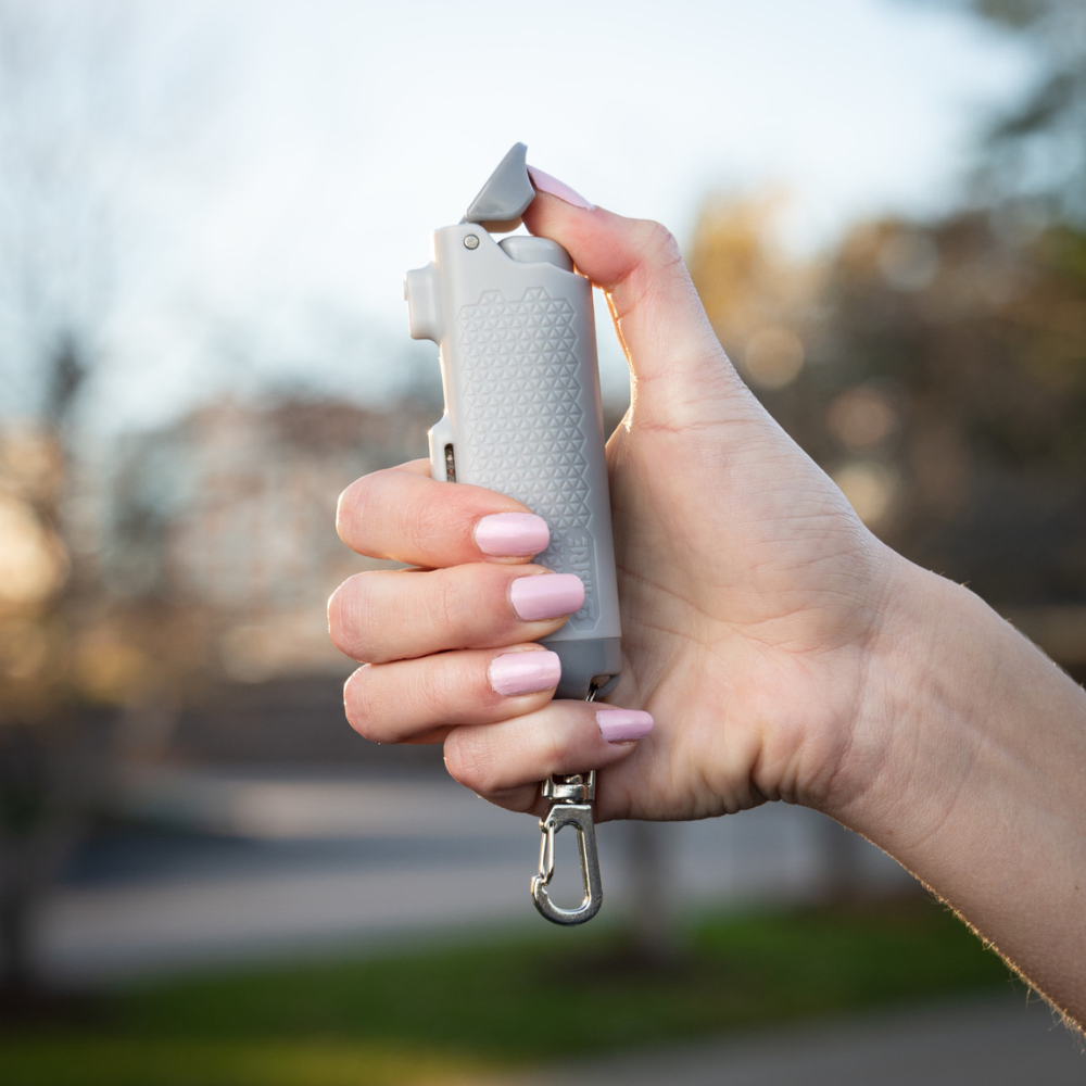 PEPPER GEL, BELT CUTTER, WINDOW BREAK - LIGHT GRAY