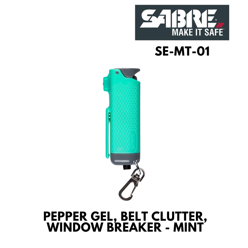 PEPPER GEL, BELT CLUTTER, WINDOW BREAKER - MINT