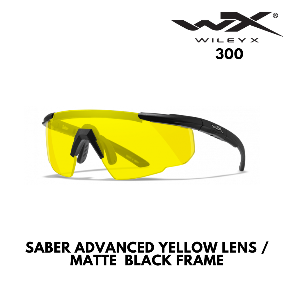 SABER ADVANCED YELLOW LENS / MATTE BLACK FRAME