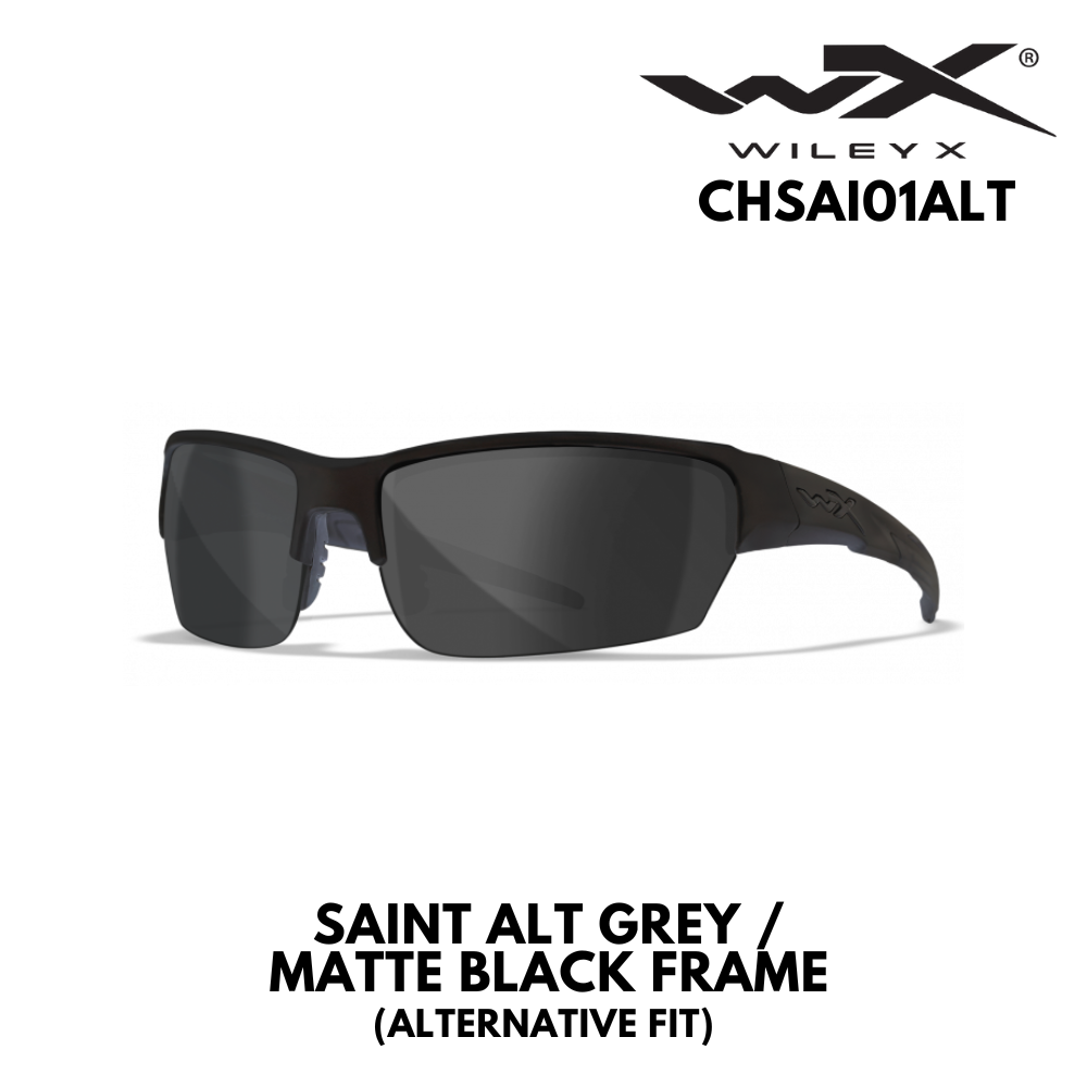SAINT ALT GREY / MATTE BLACK FRAME (ALTERNATIVE FIT)