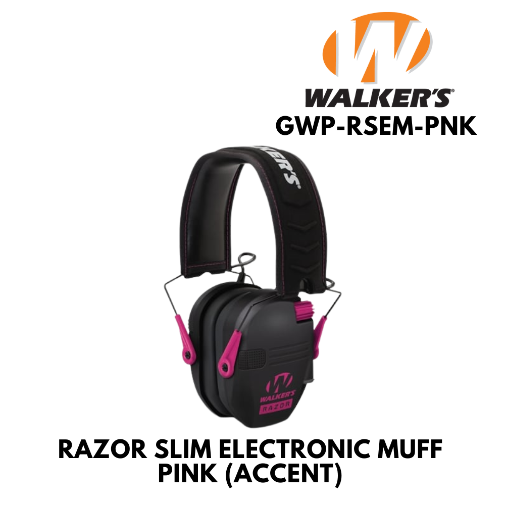 RAZOR SLIM ELECTRONIC MUFF - PINK (ACCENT)