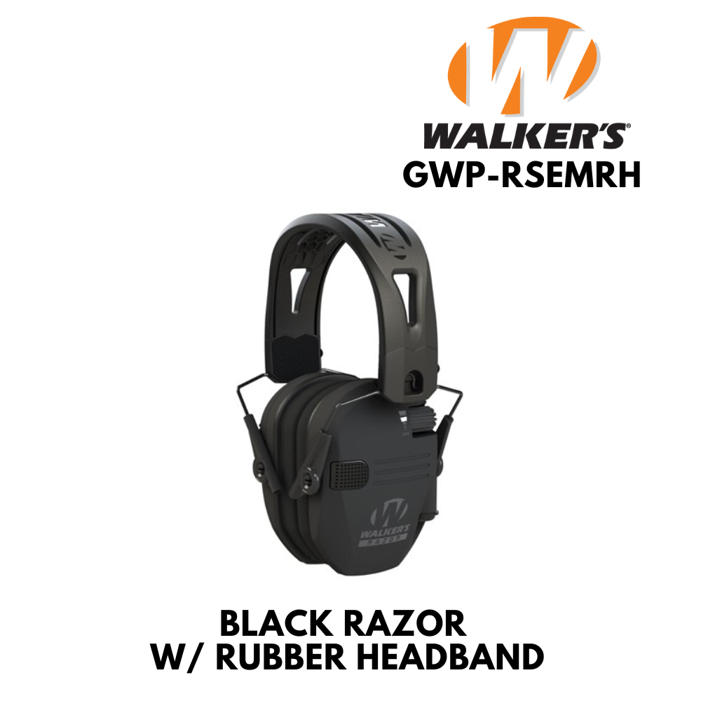 BLACK RAZOR W/ RUBBER HEADBAND