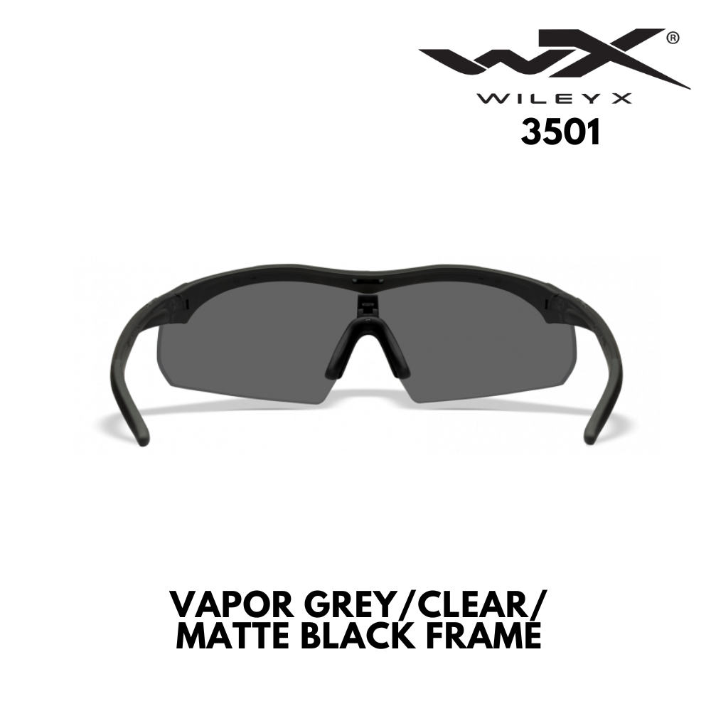 VAPOR GREY/CLEAR/MATTE BLACK FRAME