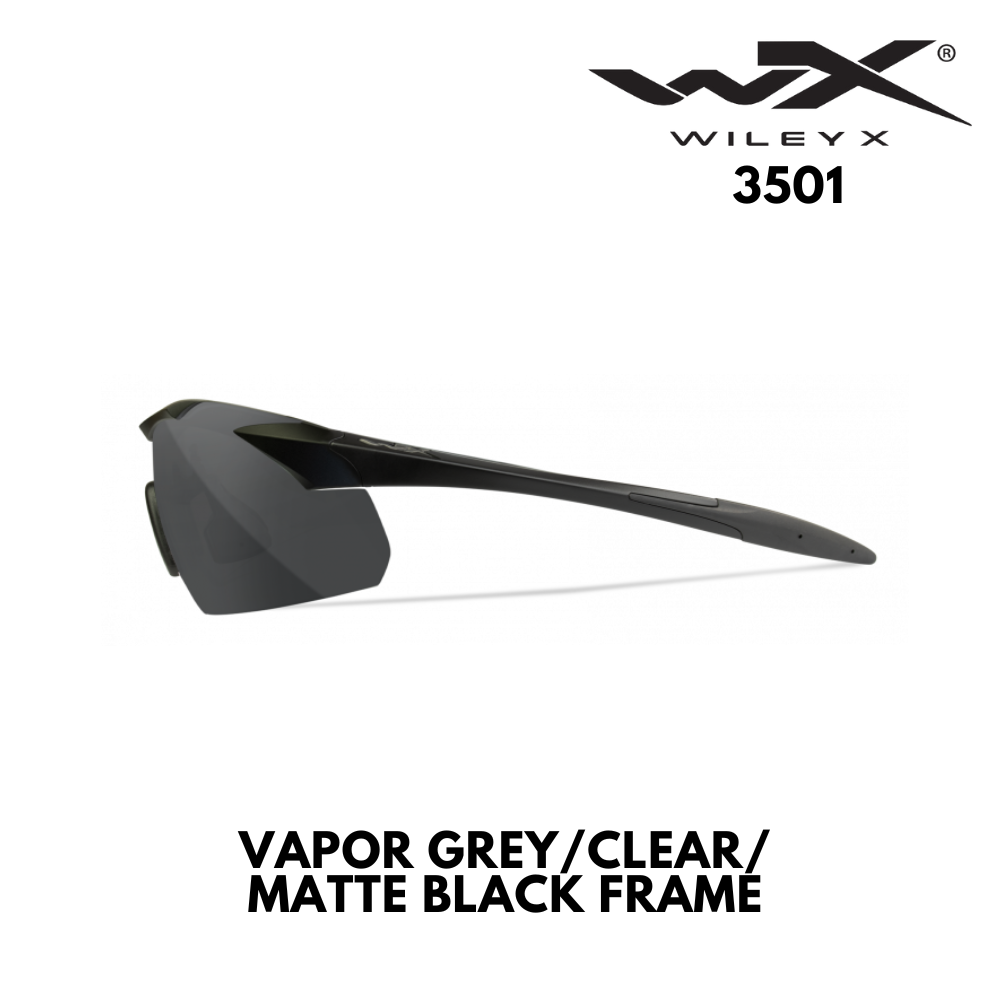 VAPOR GREY/CLEAR/MATTE BLACK FRAME
